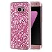 Produktbild Hülle für Galaxy S7 Edge , Schutzhülle Für Samsung Galaxy S7 Edge / G935 Streuung Platinum Muster TPU Schutzhülle ,Hülle & Case für Samsung Galaxy S7 Edge ( Color : Magenta )