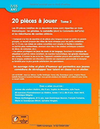Book's Cover of 20 pièces à jouer - Tome 2