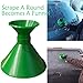Produktbild Eiskratzer Eisschaber Auto Windschild Messigschaber Schneeräumung Scraper Schaufel handlicher Defroster Windschutzscheibe Schneeschaufel schneebesen Round Magic Cone-Shaped Ice Scraper Werkzeug (GN)