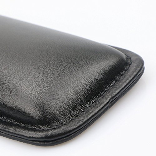 Flyox Gummi Tastatur Pad Handgelenkauflage mit Speicher Schaum für PC (Schwarz) - 4