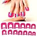 Contever® Reusable 10 Sizes Pack of 26pcs Nail Polish Easy | Nail Polish Stencil