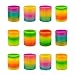 Produktbild German Trendseller® - 12 x Magische Neon Regenbogen Spirale  -NEU-  Kindergeburtstag  Mitgebsel  Neon  Regenbogenspiralen  12 Stück