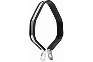 Ieron Motorcycle Exhaust Bracket, Motorcycle Hexagon Exhaust Silencer Hanger Mount Bracket Motorcycle Accessories