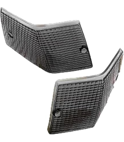 Kit 2 Frecce Anteriori Fumé In Plastica Per Piaggio Vespa PX 125 150 200 - Compatibile Con Vespa LML E Arcobaleno - Vetrini Portafreccia