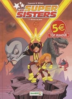 jaquette livre LES SUPER SISTERS T1 TOP HUMOUR