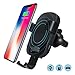 Price comparison product image Ehpow Fast Wireless Car Charger Car Air Vent Dashboard Holder IPhone 8/8 Plus,iPhone X,Samsung S9/S8/Plus,S7,S6 Edge+, Compatiable All Qi- Certified Smartphones (Both in Car Home) (Black-2)