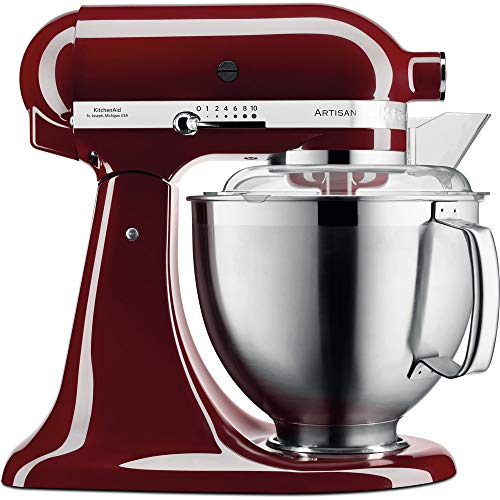 Preisvergleich Produktbild Kitchenaid 5KSM185PSECM 4,8l Küchenmaschine, Crimson red, rot