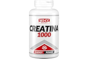 WHY SPORT CREATINA 1000 - Creatina - Pre Workout - Integratore Alimentare a Base di Creatina Monoidrato – 240 Compresse