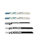 AASONS Assorted T-Shank Jig Saw Blade Set Fit For Any Make Jigsaw Machine, Metal, Wood, Plastic, Etc (JBS5002)