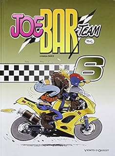 jaquette livre Joe Bar Team, tome 6