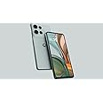 MOTOROLA G75 5G, 8+8GB RAM,pSIM + eSIM,256 GB ROM, Military grade durability, Snapdragon 6 Gen 3, 6.8" 120Hz, Android 14, Succulent Green