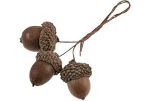 GROVES Trimits - Natural Acorns on Wires