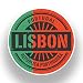 Produktbild 2 x Portugal Lissabon Vinyl Aufkleber Reise Gepäck # 7388 - 10cm/100mm Wide