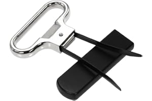 Decdeal Vin Tire-Bouchon Remover Ouvre-Bouteille de Vin à Deux Broches Cork Puller Endommagé Cork Remover Vieux Vin Tire-Bouchon Cadeau (Type 1)
