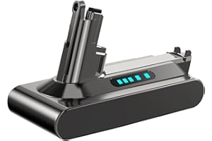 NexEnercell 6000mAh Batterie Rechange pour Dyson V10, Batterie de Remplacement Compatible avec V10 Animal V10 Absolute V10 Fluffy V10 Motorhead SV12 Aspirateur