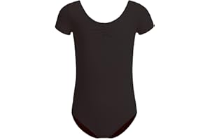 ZYXWVU maillot gimnasia ritmica niña mallot de ballet de manga corta