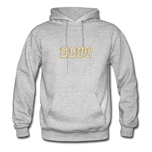 Slut 3d Gold Jameskings Hoody Casual Women Unique Grey