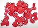Produktbild 30 x Red Scotchlok Wire Tippen zu Spade Terminals Stecker Quick Splice Elektrisches Kabel 22–16 AWG/0,5 mm-1.5 mm