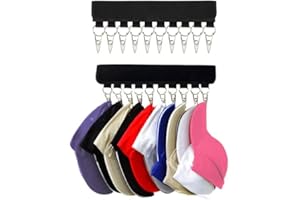 NAISFEI 2 Stück Hut Organizer Kleiderbügel,Tragbarer Hut Organizer Kleiderbügel,Zum Organisieren Von Verschiedenen Hüten, Socken, Krawatten.zur Aufbewahrung von Baseballmützen und Socken Während der Reise
