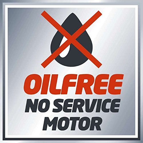 Einhell Kompressor TC-AC 190/6/8 OF (1100 W, 6 L, Ansaugleistung 185 l / min, 8 bar, ölfrei, ergonomische Bauform, Standfüße) - 9