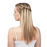 Scunci Girls and Womens Waterfall Braid Maker in Black