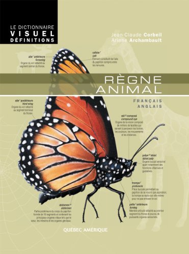 couverture de : Le Dictionnaire Visuel D&eacute;finitions - R&egrave;gne animal