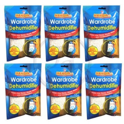 6 x Wardrobe Dehumidifier