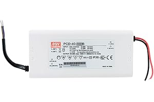 MEANWNVV Mean Well PCD 40W 700mA LED Driver PCD-40-700B