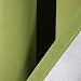 Deconovo Eyelet Curtains Ready Made Room Darkening Thermal Insulated Ring Top Blackout Curtains for Living Room with Backside Silver Backing to Reflect Sunlights 46 Width x 90 Drop Light Green 1 Pair