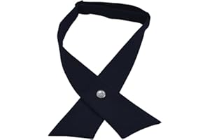 SYAYA Cross Bow Tie for Women or Men, Boy Crossover Bowtie for Girls Uniform & Lolita or Cosplay T-shirt Accessory W-B-T2