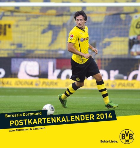 Borussia Dortmund Postkartenkalender 2014