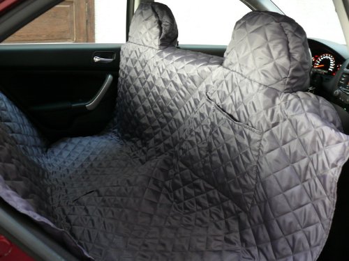 Preisvergleich Produktbild hochwertige Hundedecke Autoschutzdecke Auto Schutzdecke Hunde 140x200cm graphit