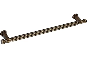 FURNIWARE 10 sztuk uchwytów kuchennych, odstęp między otworami 192 mm, uchwyty meblowe, do szafy, do szuflad do drzwi łazienkowych, antyki, mosiądz