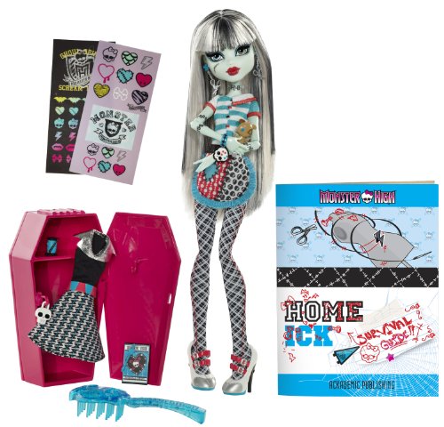 Monster High Classroom Playset And Frankie Stein Doll