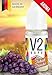 Produktbild V2 Vape Tabak-Traube AROMA / KONZENTRAT hochdosiertes Premium Lebensmittel-Aroma zum selber mischen von E-Liquid / Liquid-Base für E-Zigarette und E-Shisha 10ml 0mg nikotinfrei