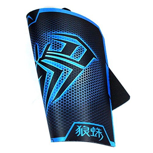 Mauspads, FNKDOR Gaming Mouse-Pad Spinnenmuster Blau 29.5*23.5cm - 2