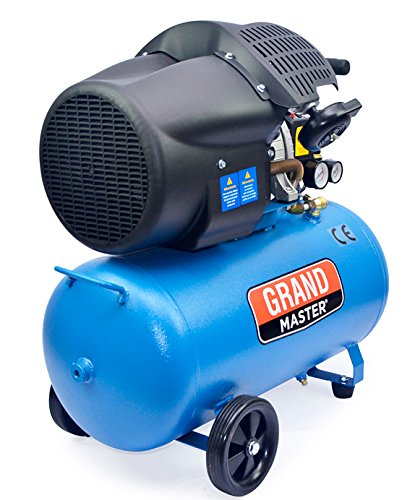 Compresor de Aire 100 Litros 2200W Dos Cilindros 356L/min
