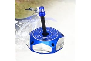 FAST PRO CNC Gas Cap Gas Cover Fuel Tank ATV With Hose Vent Fit for Bruin 250 Big Bear 400 Big Bear 400 Big Bear 400 Bear Tracker TTR250 TTR225 YZ426F Blue