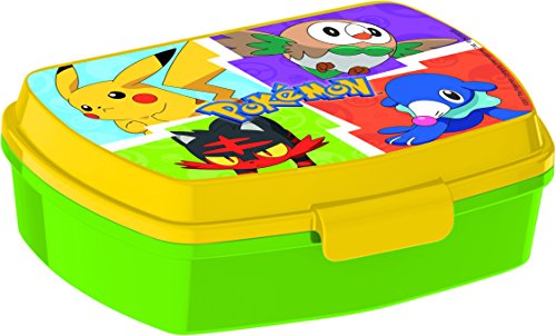 ALMACENESADAN 0432, Rectangulaire Sandwich Maker Pokemon, produit en plastique libre bpa