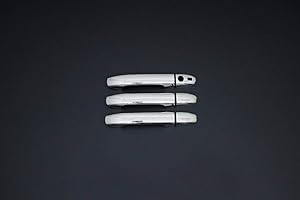 MNE PARTS Mercedes VITO TAXİ W447 2014 up E-KEY Copertura Maniglia Porta Cromata 3 Porte Acciaio Inox