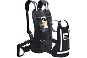 Jolik Harnais Moto sécurité Enfant Réglable Avec Deux Poignées, Matériau Réfléchissantes