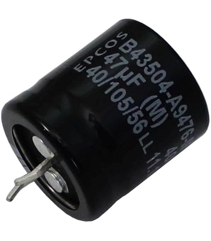 Lot De 2 Condensateurs électrolytiques Samxon 47µF 400V 105°C - Radiaux, Neufs