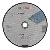 Grosor mm: 3,0 Bosch 2 608 603 168 - Disco de corte recto Standard for Metal - A 30 S BF, 230 mm, 22,23 mm, 3,0 mm (pack de 1)