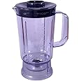 KGA SUPPLIES Blender Goblet & Lid Compatible with Kenwood Kenwood FDP65, FDM71
