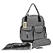 ZeleToile® Multifunctional Large Capacity Baby Diaper Nappy Changing Bag Backpacks shoulder bag Mummy Changing Set Handbag Tote Backpack - Black Dot Fashion
