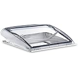 DOMETIC - Lucernario con Maniglie Mini Heki Style, Spessore del Tetto da 25 a 42 mm