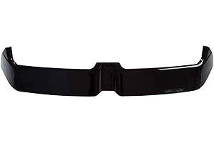 Alerón Trasero para Golf 7 7.5 Mk7 GTI/r, JXJ, ABS, Acabado pintado brillante y mate, Negro