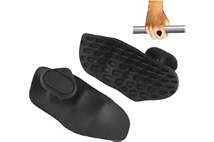 Mzzsveuy Gym Hand Grips, Gym Weight Lifting Grips, Rubber Workout Gloves for Men and Women for Training and Exercise, Gyms Grip for Weight Lifting, Dumbbell, Deadlift, Bar Pad