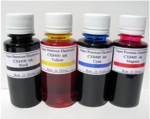 UCI 4 x 400ml Universal Refill Ink Bottles for HP, Brother, Lexmark, Samsung, Epson, Canon, Xerox, Dell