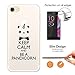Produktbild c01388 - Keep Calm And Be A Pandicorn Design Apple iphone 8 plus 5.5" Fashion Trend Leichtgewicht Hülle Ultra Slim 0.3MM Kunststoff Kanten und Rückseite Protection Hülle - Clear